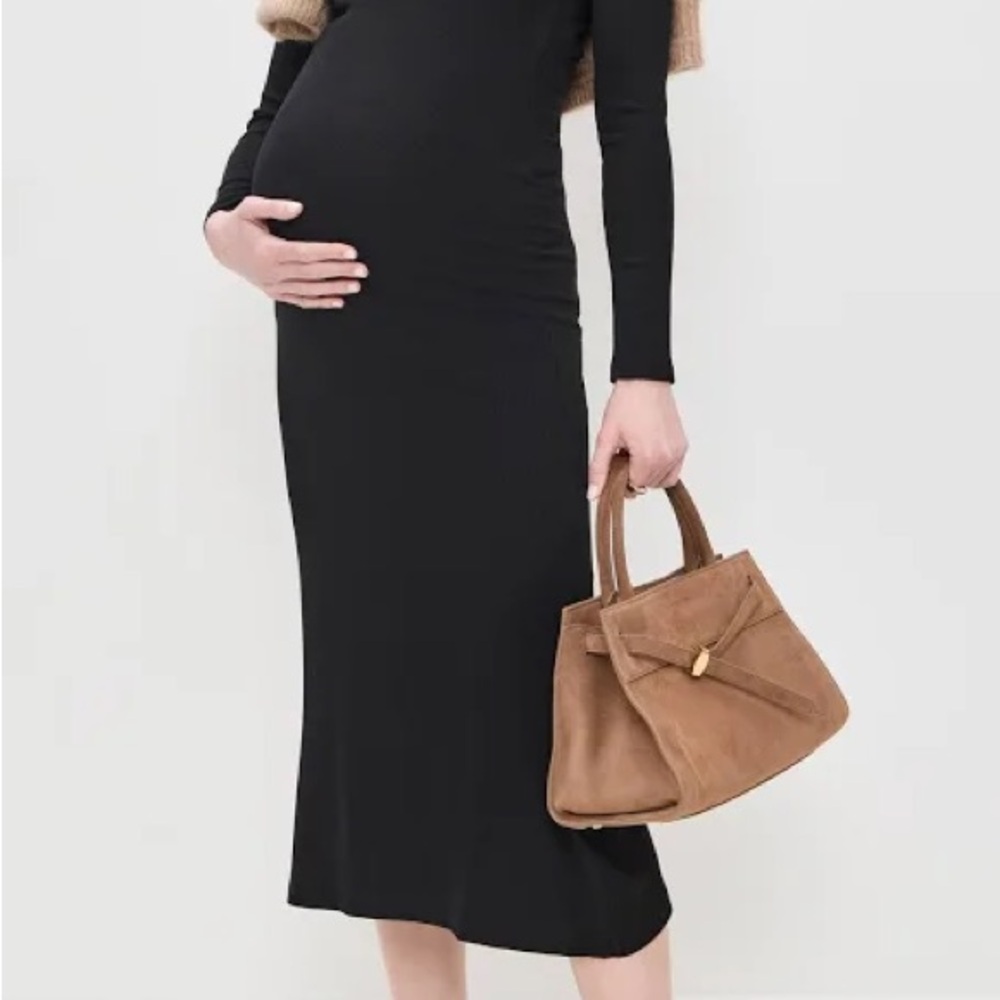 Hatch Black Maternity Dress